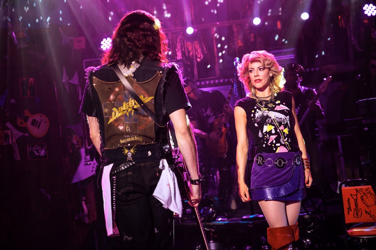 Rock of Ages lighting design by Jason Lyons, New World Stages