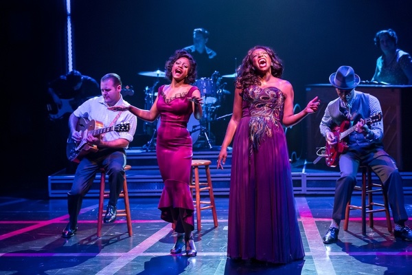 Heartbreak Hotel lighting design by Jason Lyons, Water Tower Playhouse