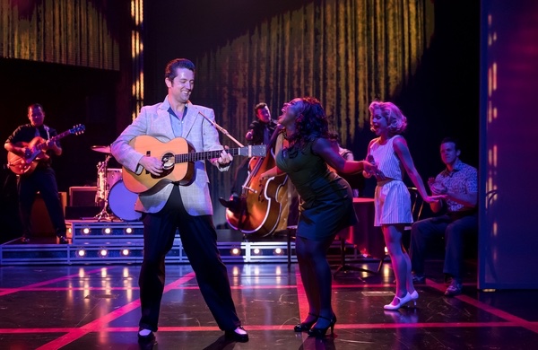 Heartbreak Hotel lighting design by Jason Lyons, Water Tower Playhouse