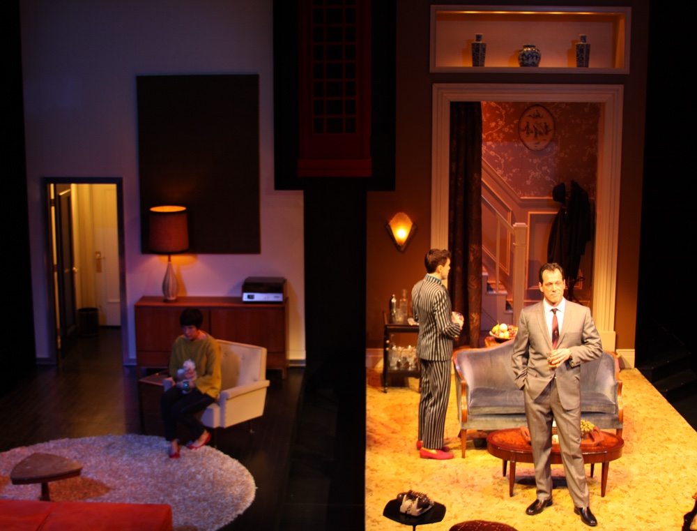 Two By Pinter lighting design by Jason Lyons, Atlantic Theater Company