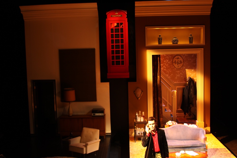 Two By Pinter lighting design by Jason Lyons, Atlantic Theater Company
