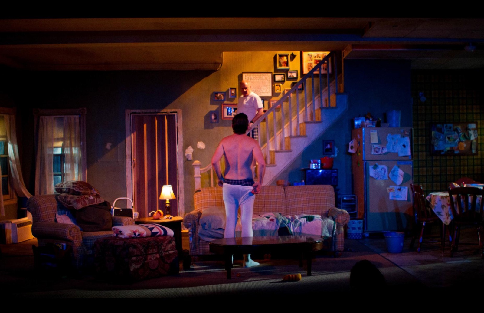Blood From A Stone lighting design by Jason Lyons, The New Group