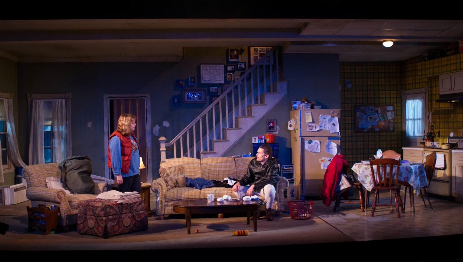 Blood From A Stone lighting design by Jason Lyons, The New Group