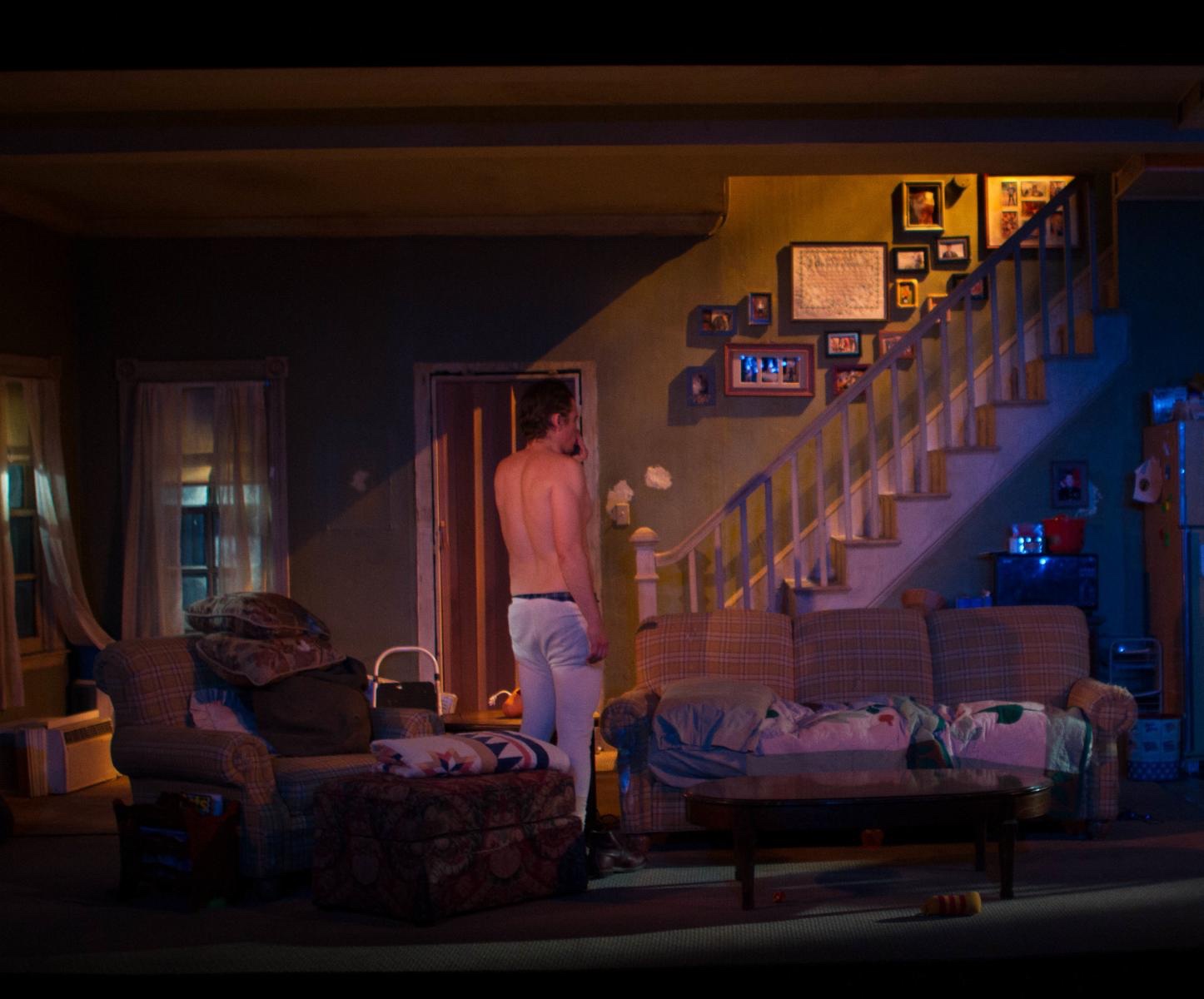 Blood From A Stone lighting design by Jason Lyons, The New Group