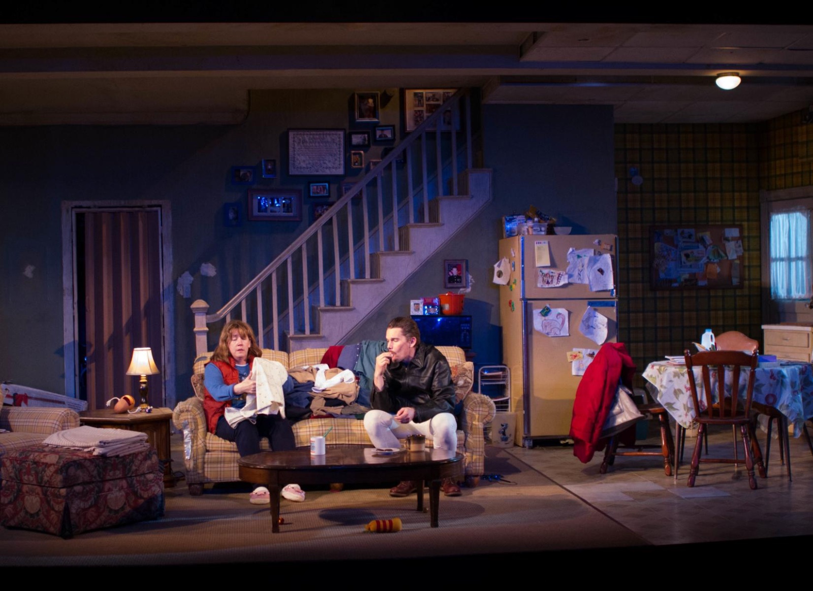 Blood From A Stone lighting design by Jason Lyons, The New Group