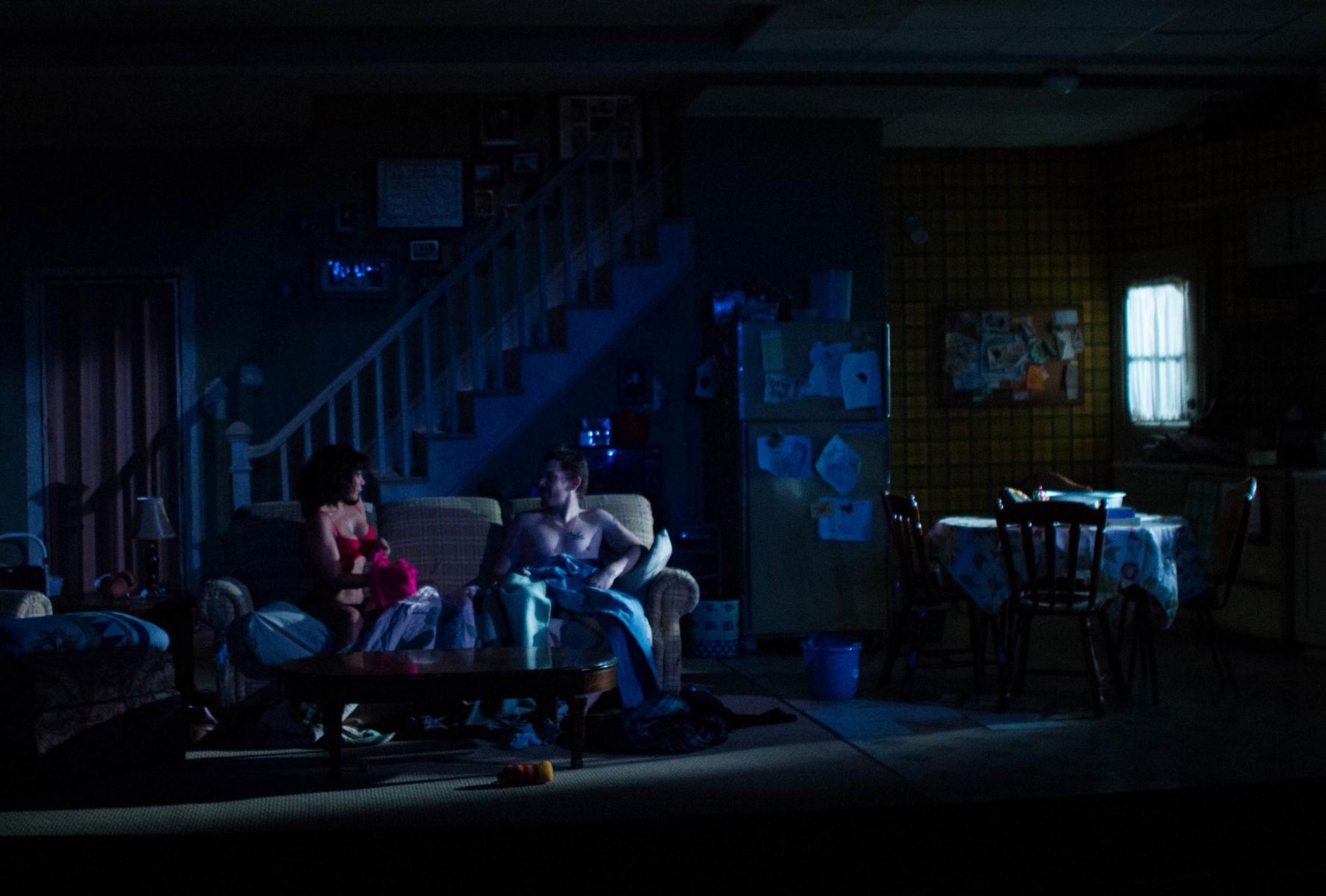 Blood From A Stone lighting design by Jason Lyons, The New Group