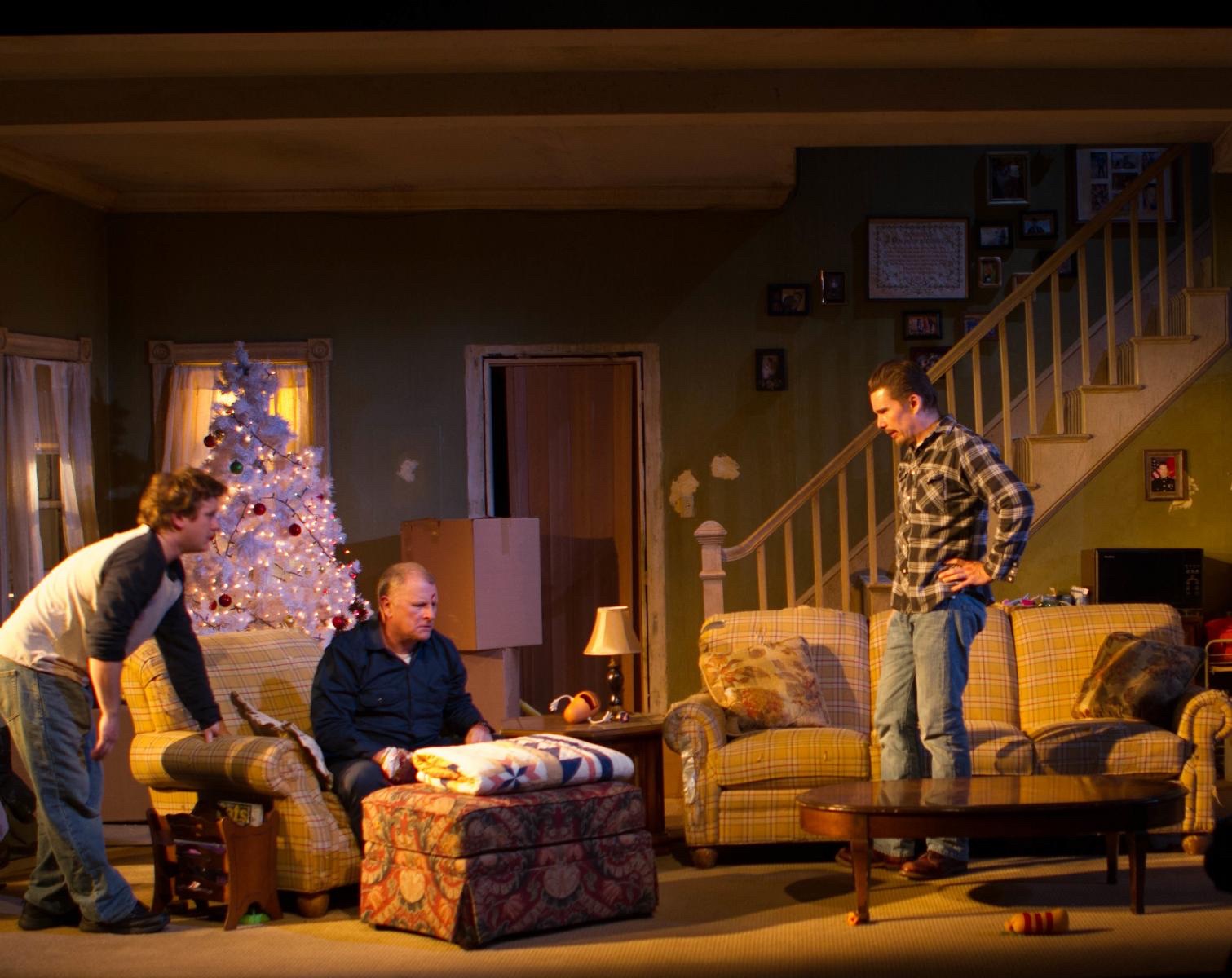 Blood From A Stone lighting design by Jason Lyons, The New Group