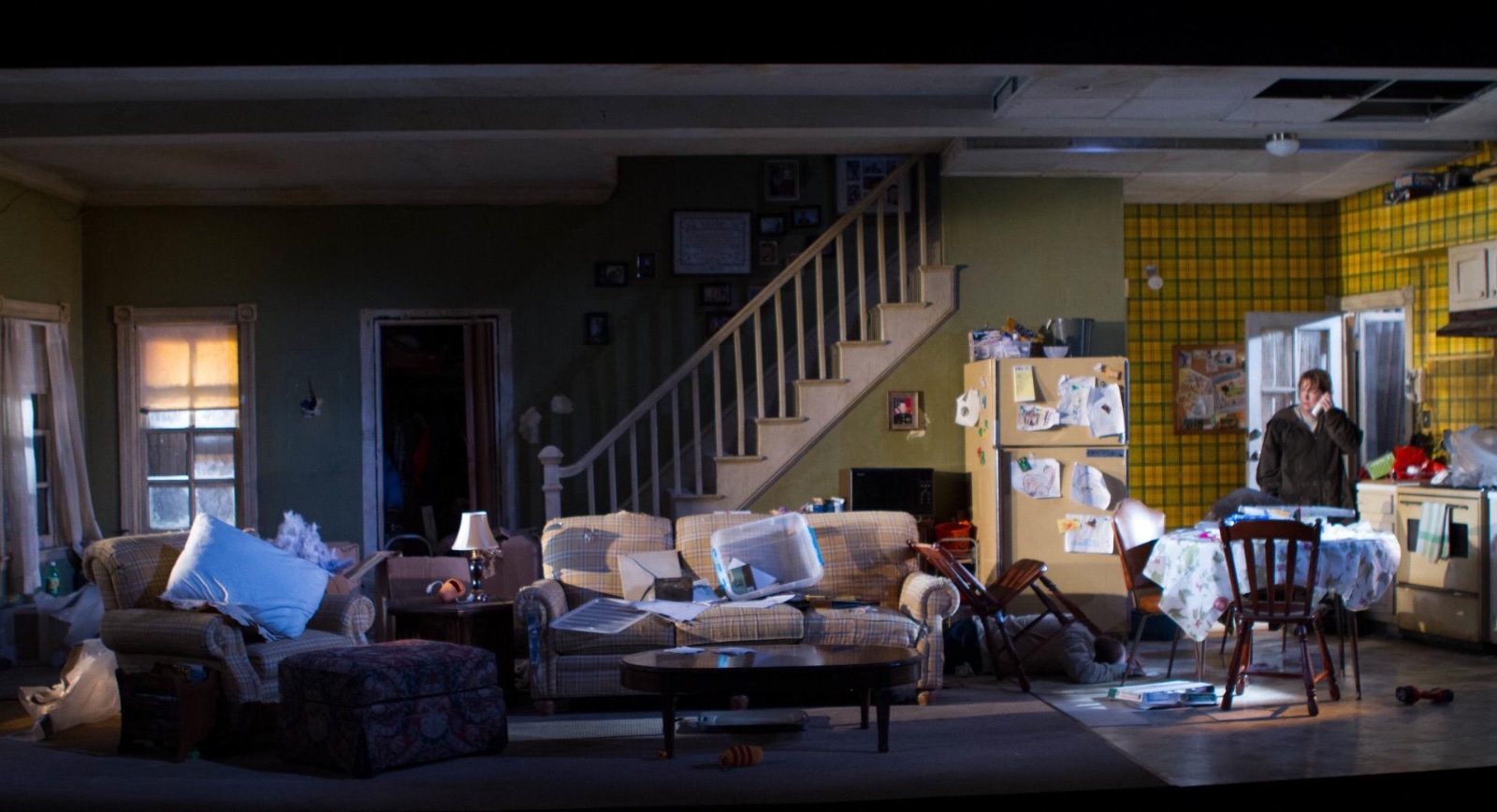 Blood From A Stone lighting design by Jason Lyons, The New Group
