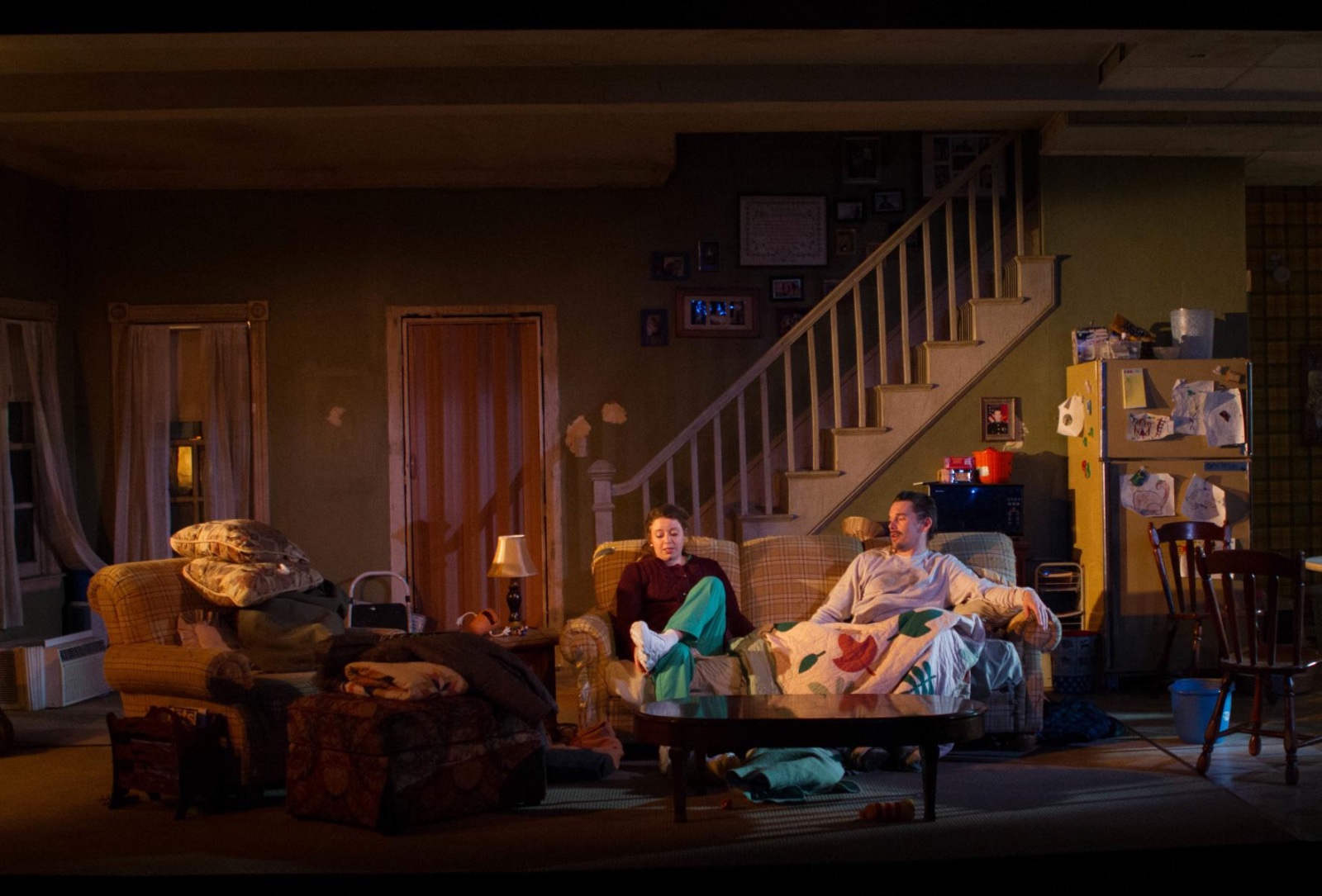 Blood From A Stone lighting design by Jason Lyons, The New Group