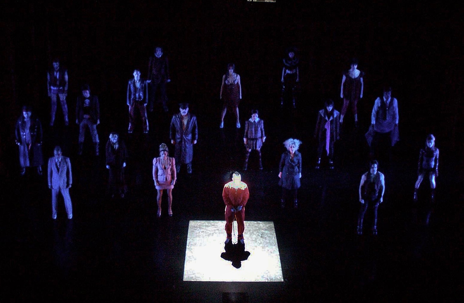 The Threepenny Opera lighting design by Jason Lyons, Studio 54 - Roundabout Theater Company