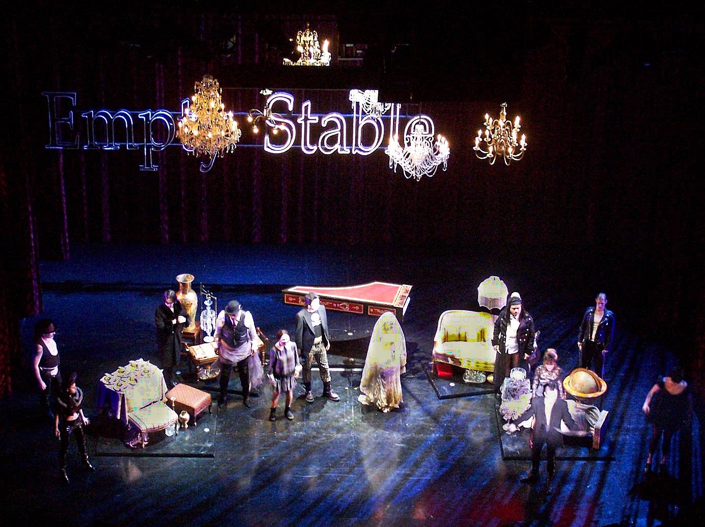 The Threepenny Opera lighting design by Jason Lyons, Studio 54 - Roundabout Theater Company