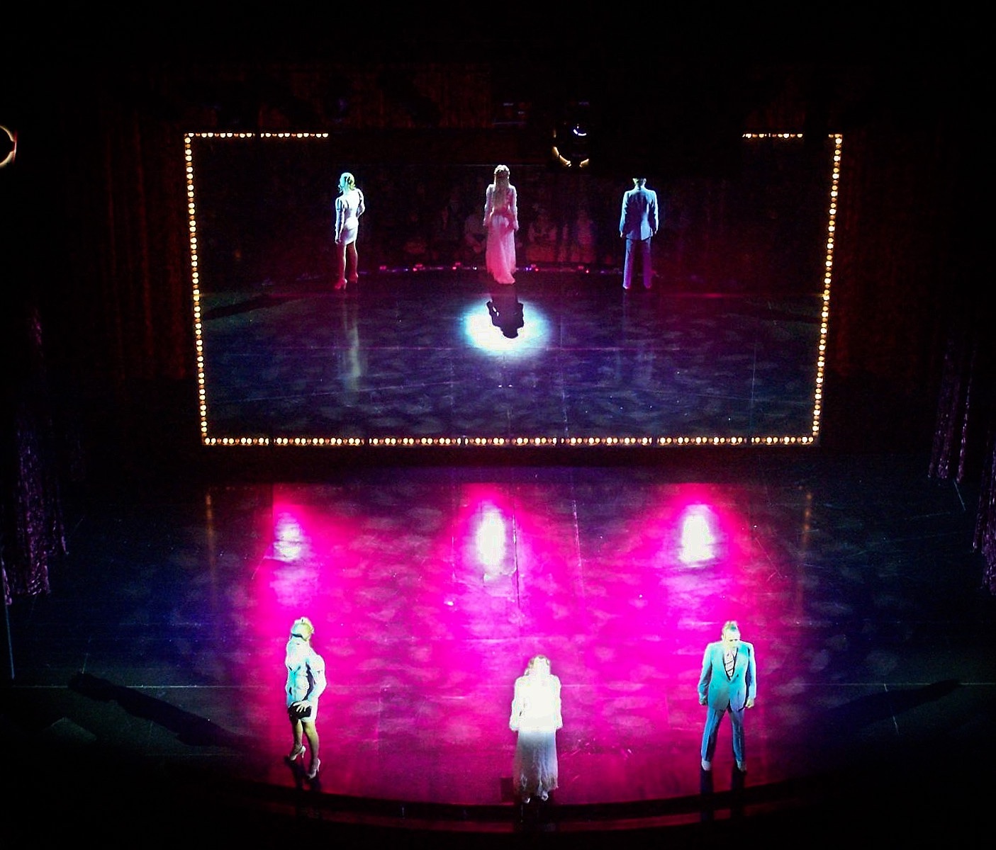 The Threepenny Opera lighting design by Jason Lyons, Studio 54 - Roundabout Theater Company