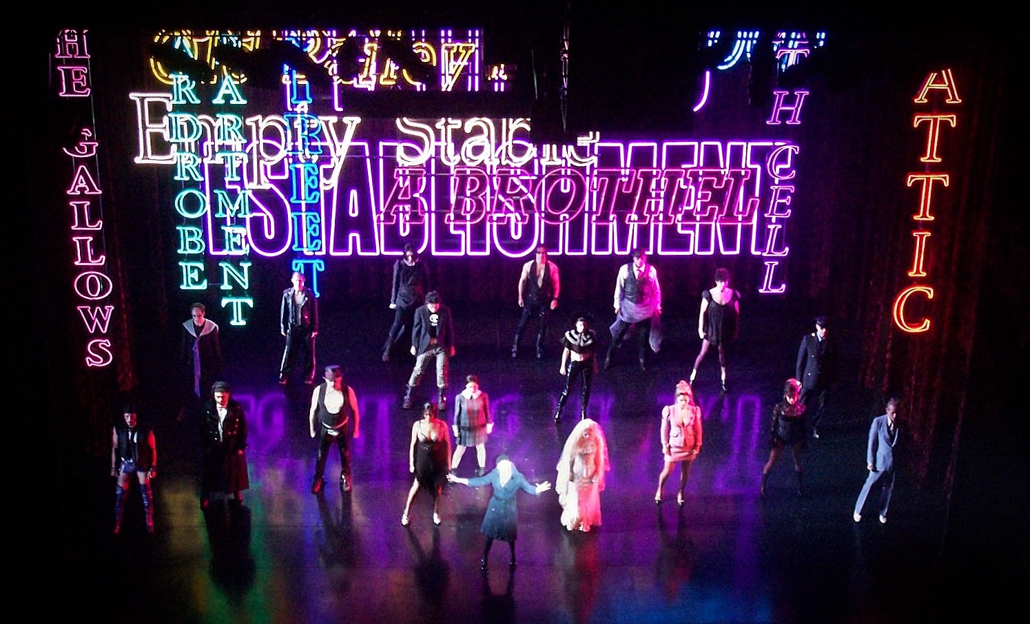 The Threepenny Opera lighting design by Jason Lyons, Studio 54 - Roundabout Theater Company