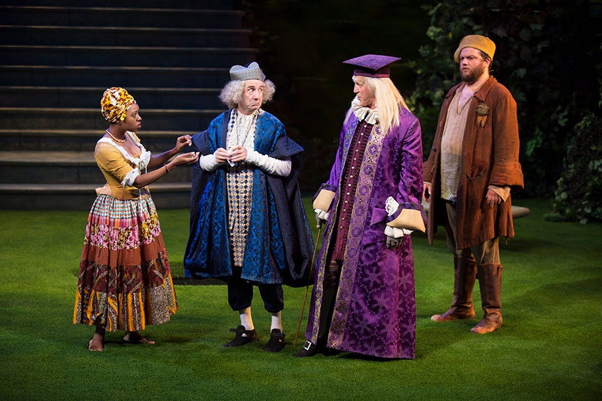 Loves Labors Lost lighting design by Jason Lyons, The Old Globe