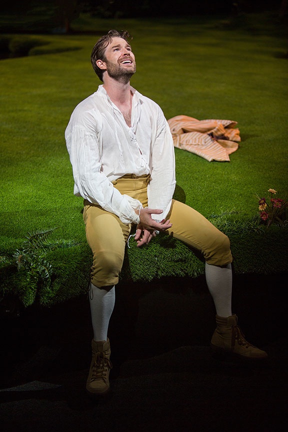 Loves Labors Lost lighting design by Jason Lyons, The Old Globe