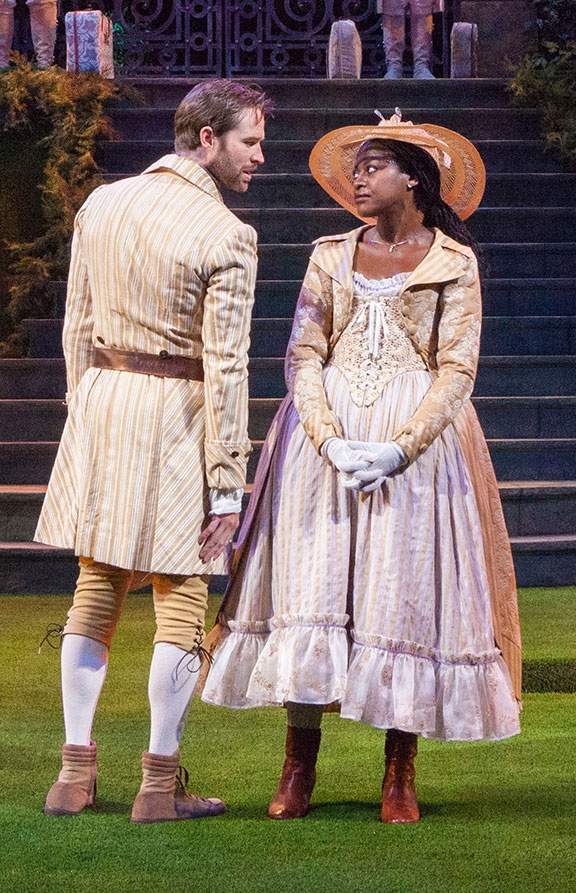 Loves Labors Lost lighting design by Jason Lyons, The Old Globe