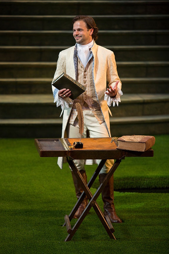 Loves Labors Lost lighting design by Jason Lyons, The Old Globe