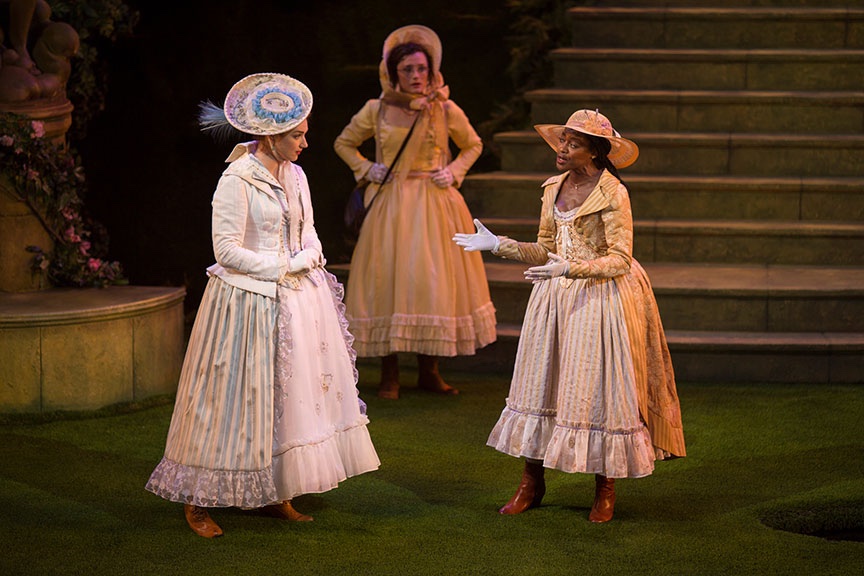 Loves Labors Lost lighting design by Jason Lyons, The Old Globe