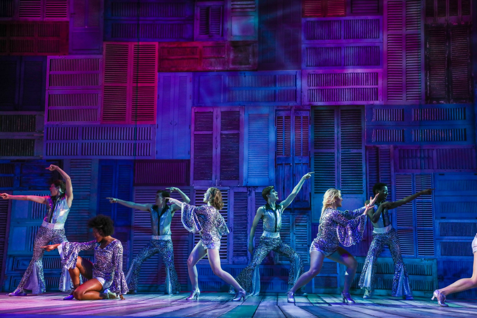 Mamma Mia lighting design by Jason Lyons, Theater Under the Stars