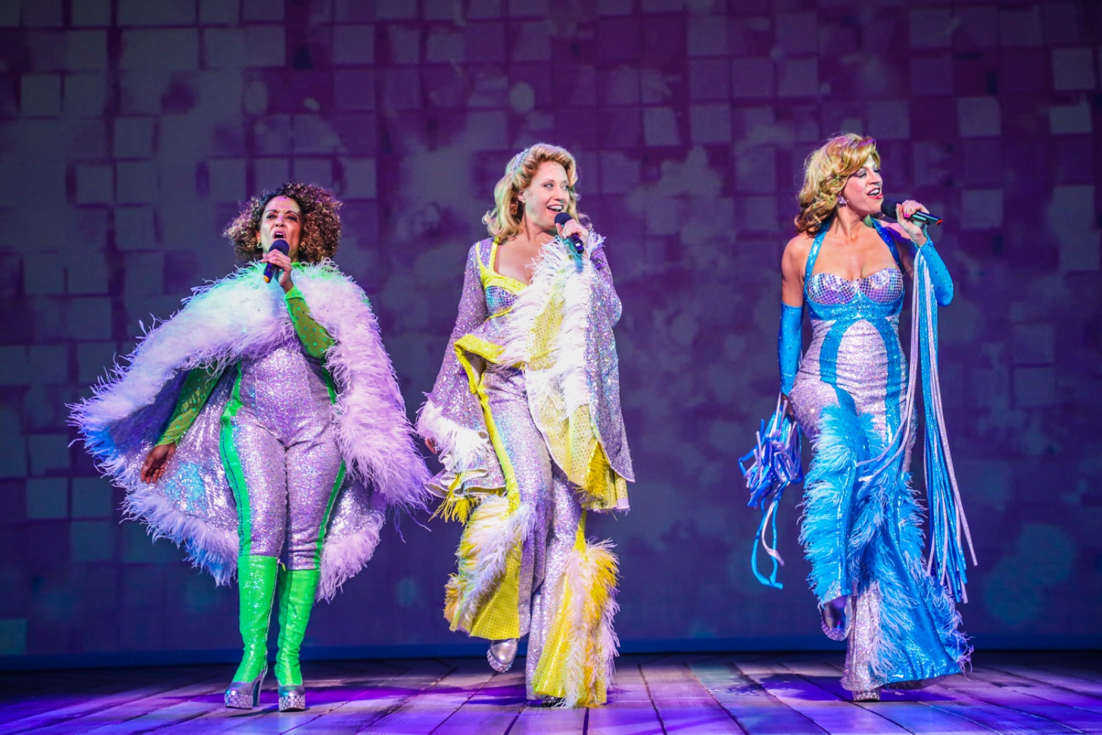 Mamma Mia lighting design by Jason Lyons, Theater Under the Stars