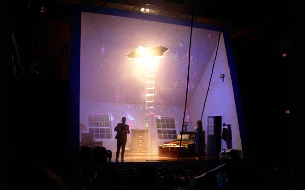 Vigils    lighting design by Jason Lyons, The Goodman