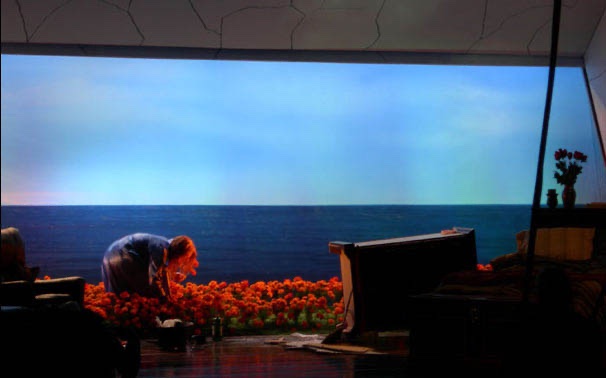 Vigils    lighting design by Jason Lyons, The Goodman