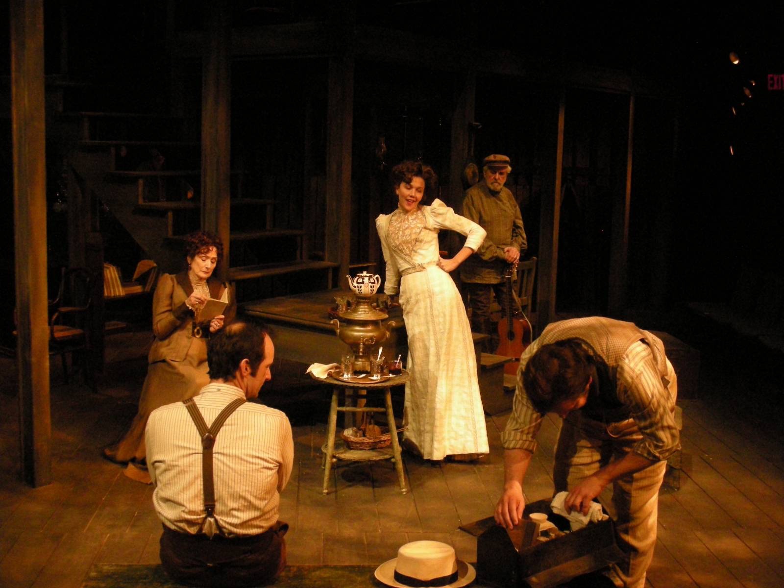 Uncle Vanya lighting design by Jason Lyons, Classic Stage Company