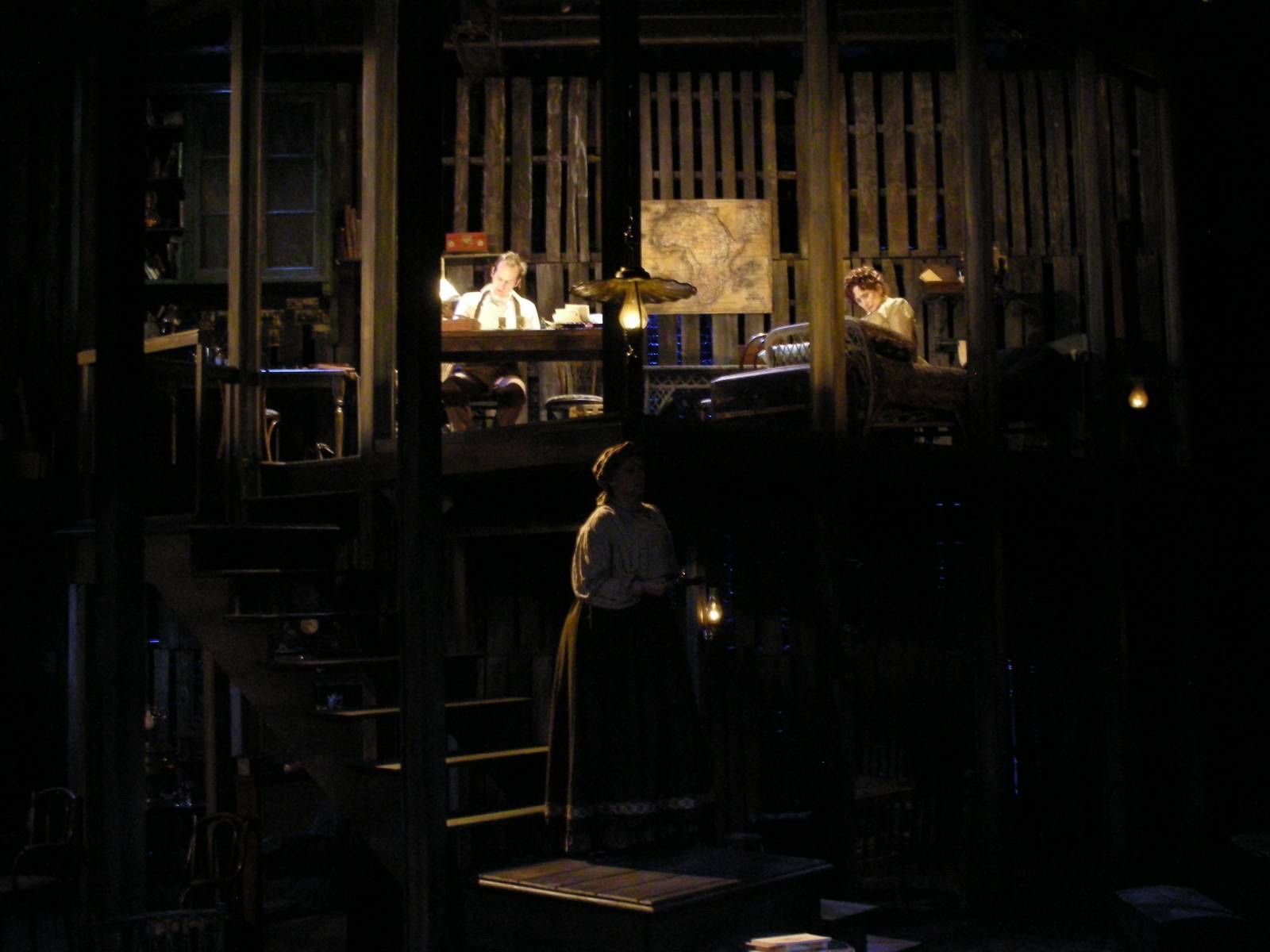 Uncle Vanya lighting design by Jason Lyons, Classic Stage Company