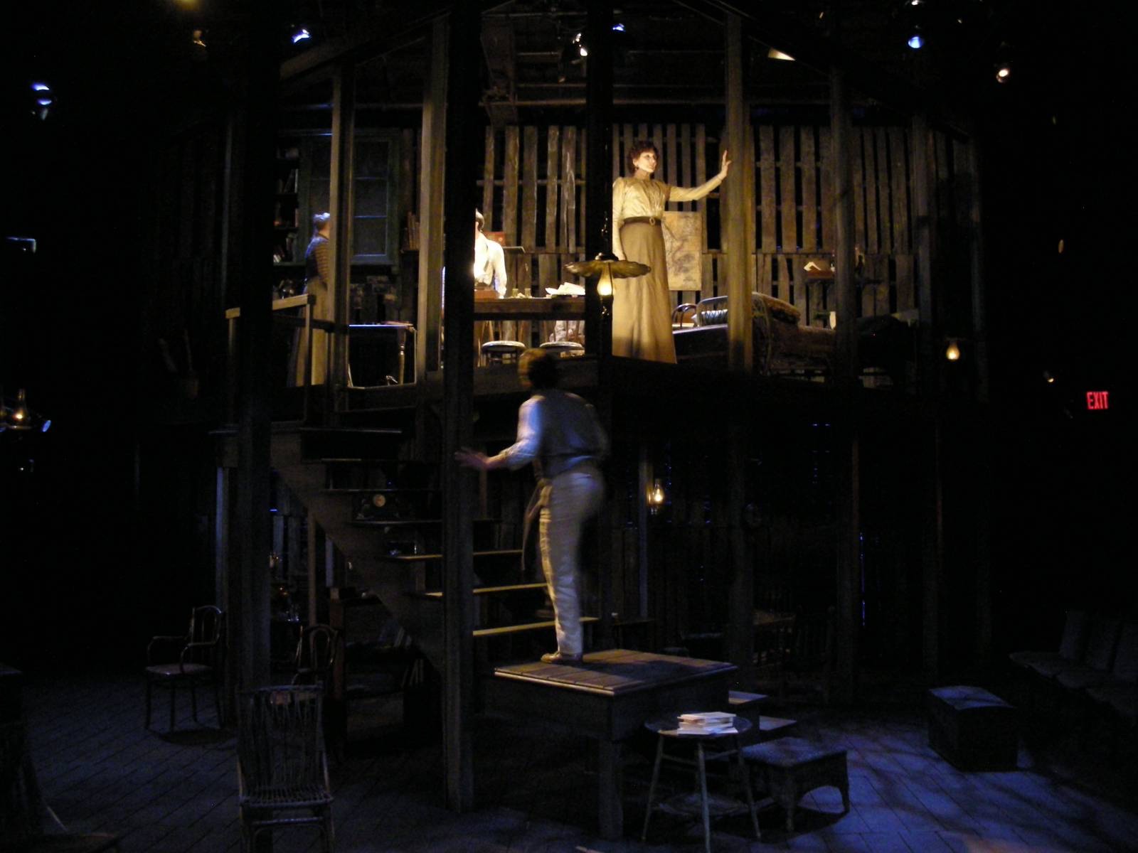 Uncle Vanya lighting design by Jason Lyons, Classic Stage Company