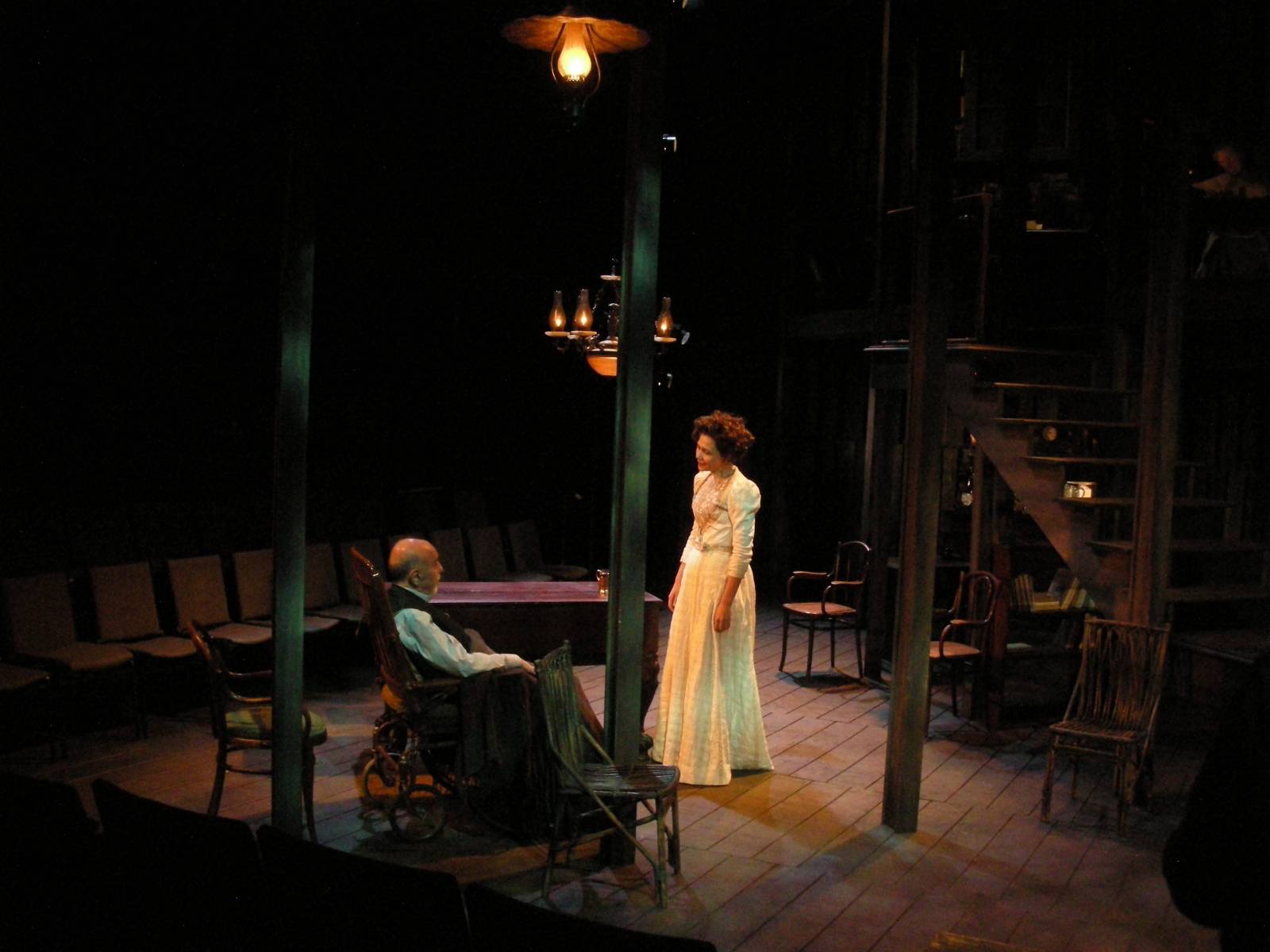 Uncle Vanya lighting design by Jason Lyons, Classic Stage Company
