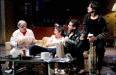 HurlyBurly lighting design by Jason Lyons, The New Group