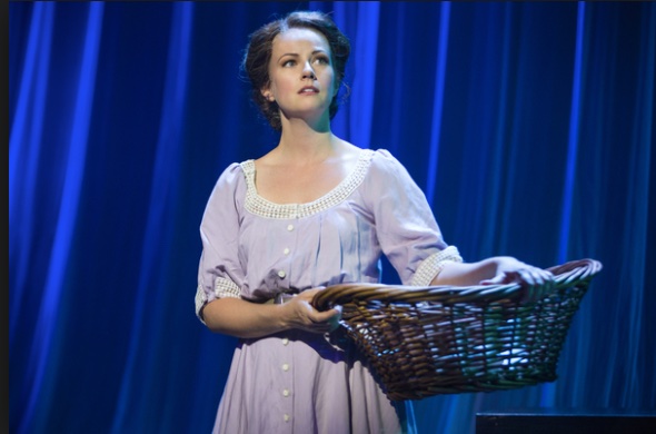 Himself & Nora lighting design by Jason Lyons, Minetta Lane Theater