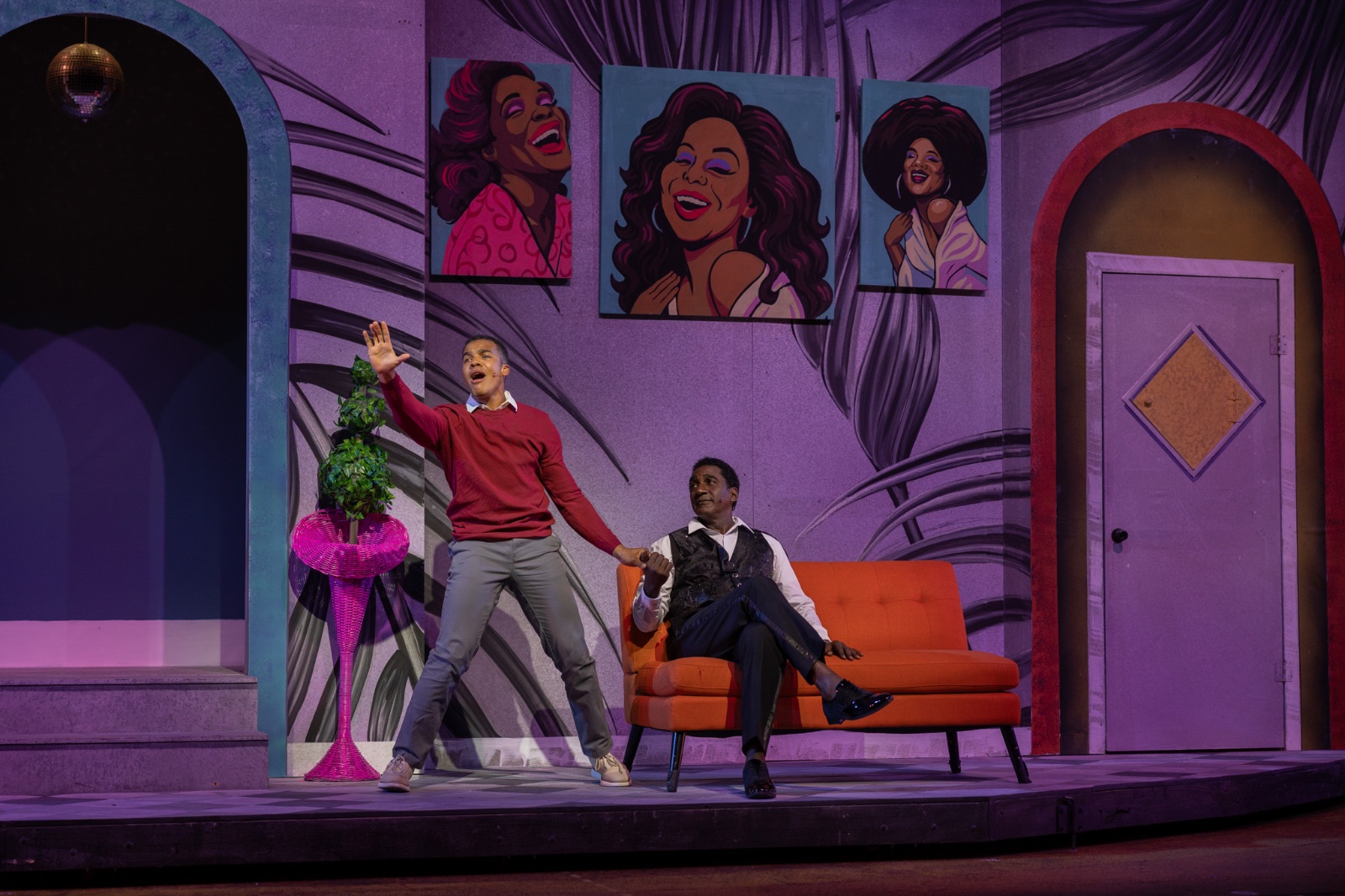 La Cage aux Folles lighting design by Jason Lyons, The Muny