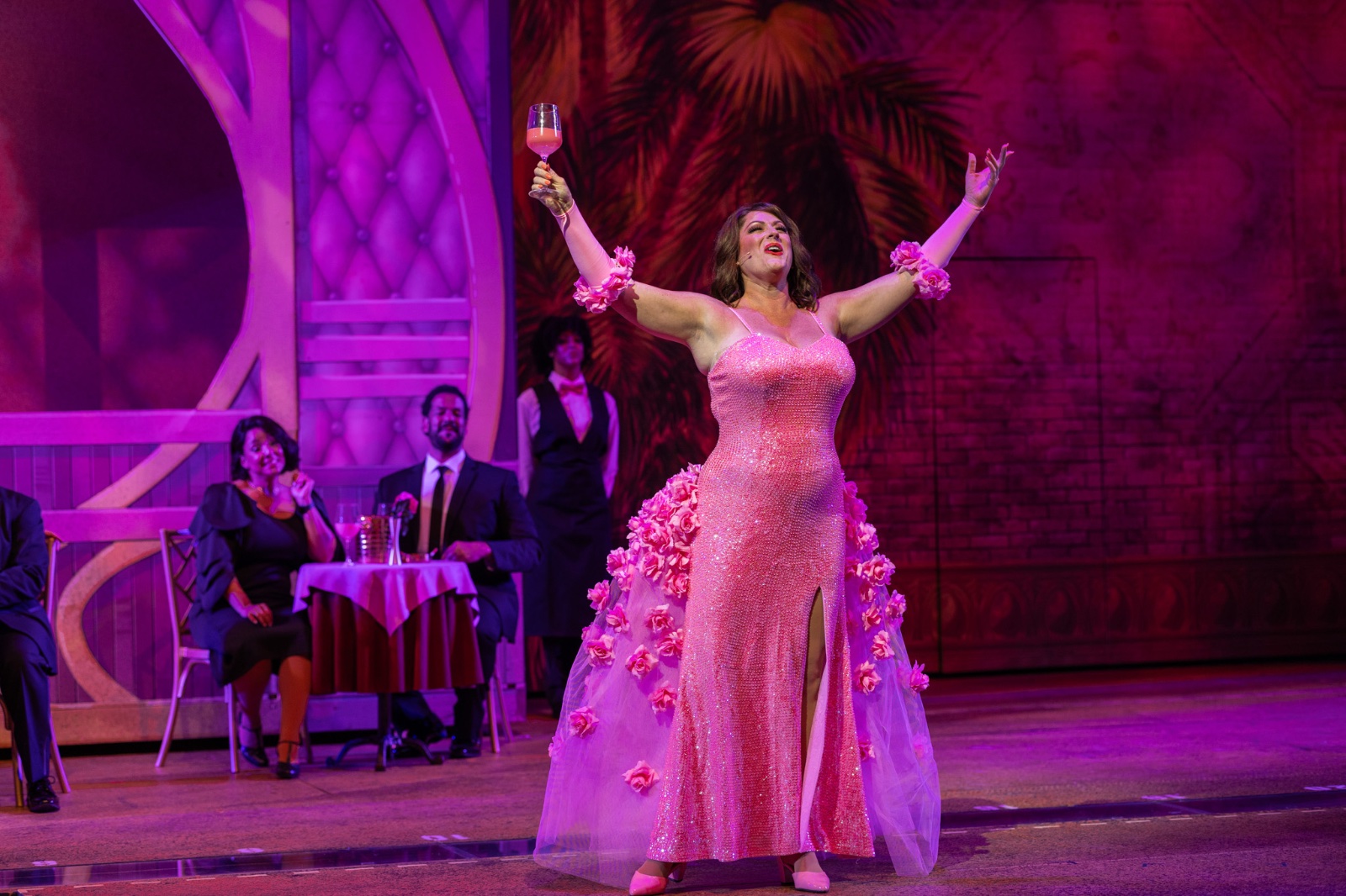 La Cage aux Folles lighting design by Jason Lyons, The Muny