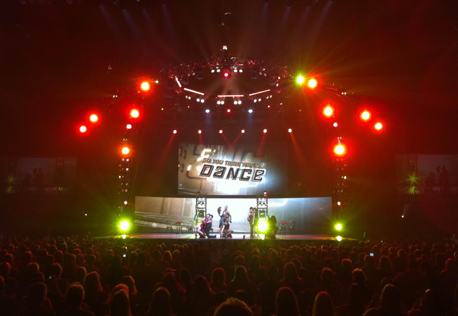 SYTYCD Tour 2011 lighting design by Jason Lyons, National Tour