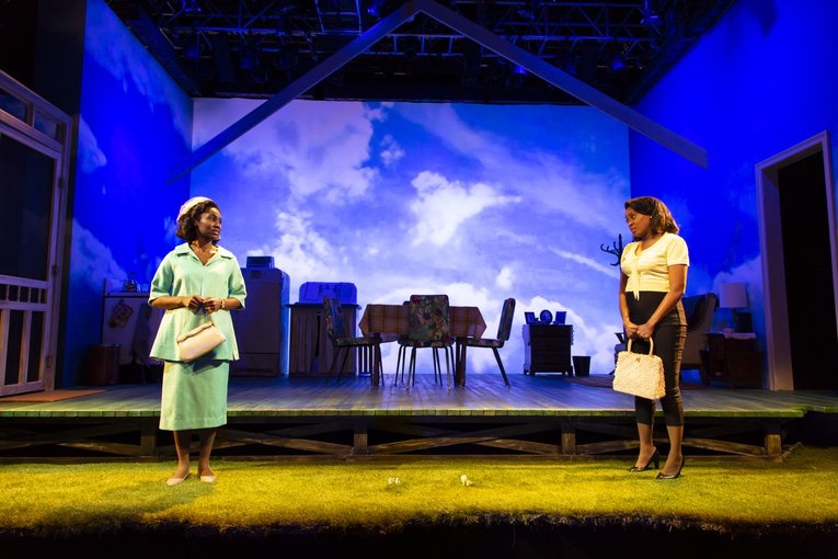 Too Heavy for My Pockets lighting design by Jason Lyons, George Street Playhouse