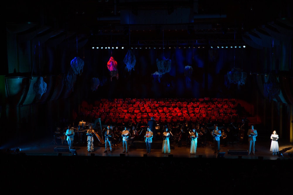 Secret Garden Concert lighting design by Jason Lyons, Geffen Music Hall