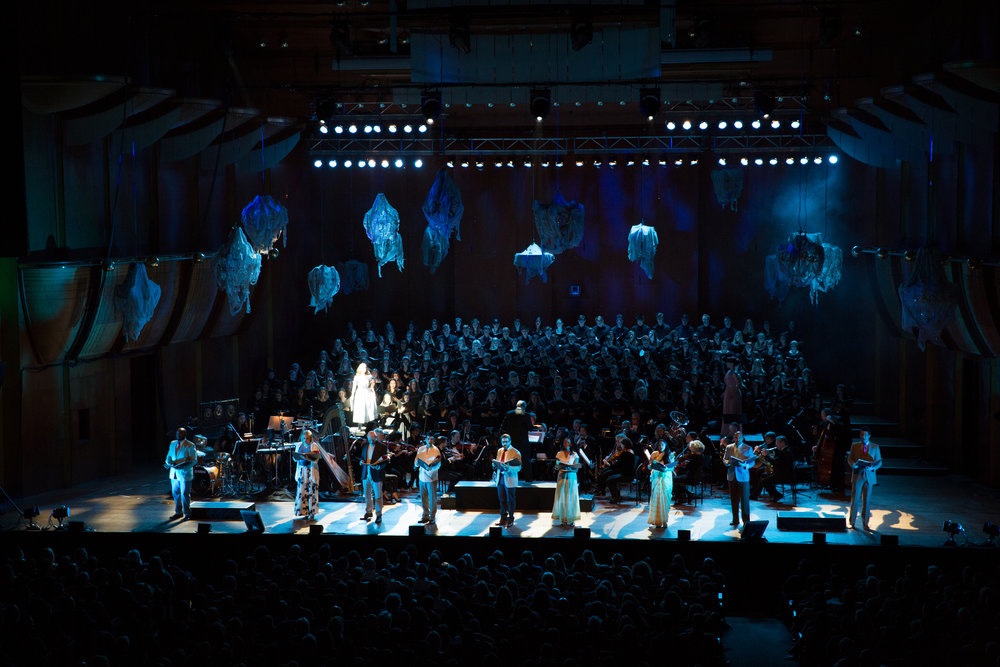Secret Garden Concert lighting design by Jason Lyons, Geffen Music Hall