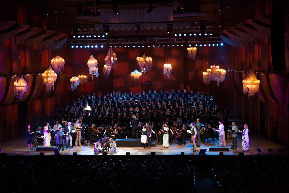 Secret Garden Concert lighting design by Jason Lyons, Geffen Music Hall