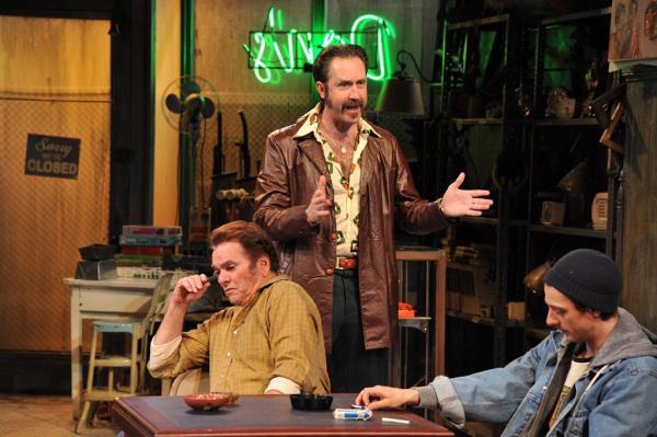 American Buffalo lighting design by Jason Lyons, KC Rep
