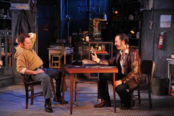 American Buffalo lighting design by Jason Lyons, KC Rep