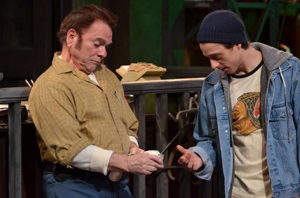 American Buffalo lighting design by Jason Lyons, KC Rep