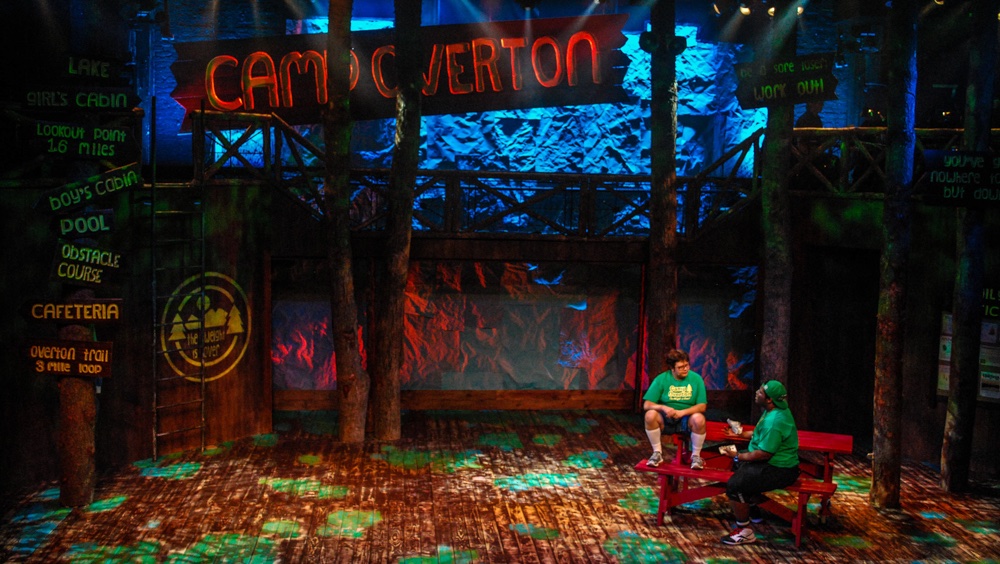 Fat Camp   lighting design by Jason Lyons, Off Broadway