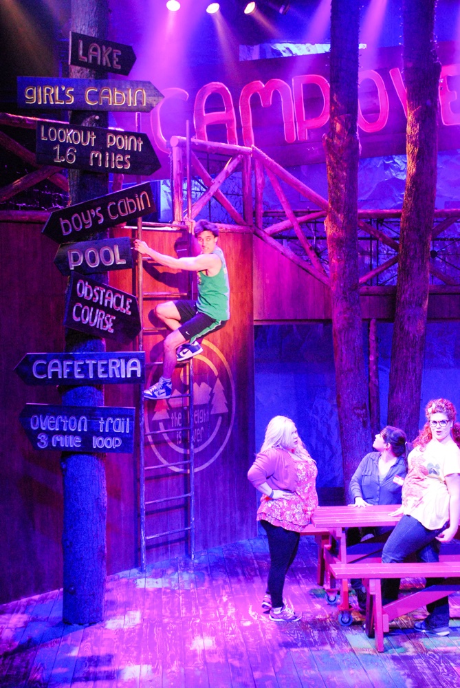Fat Camp   lighting design by Jason Lyons, Off Broadway