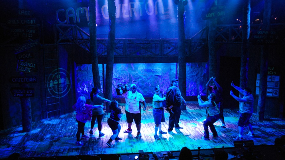 Fat Camp   lighting design by Jason Lyons, Off Broadway