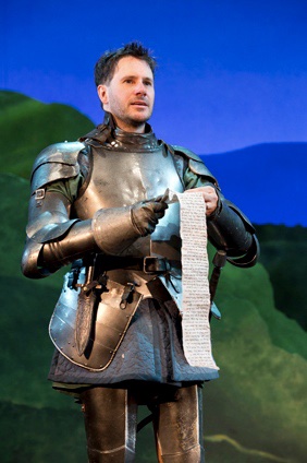 Medeval Play lighting design by Jason Lyons, Atlantic Theater Company