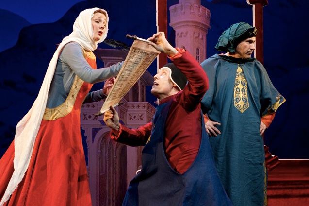 Medeval Play lighting design by Jason Lyons, Atlantic Theater Company
