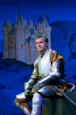 Medeval Play lighting design by Jason Lyons, Atlantic Theater Company