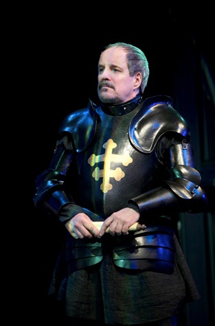 Medeval Play lighting design by Jason Lyons, Atlantic Theater Company
