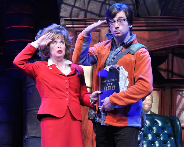 Toxic Avenger   lighting design by Jason Lyons, The Alley Theater